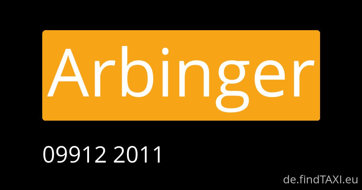 Arbinger (Deggendorf)